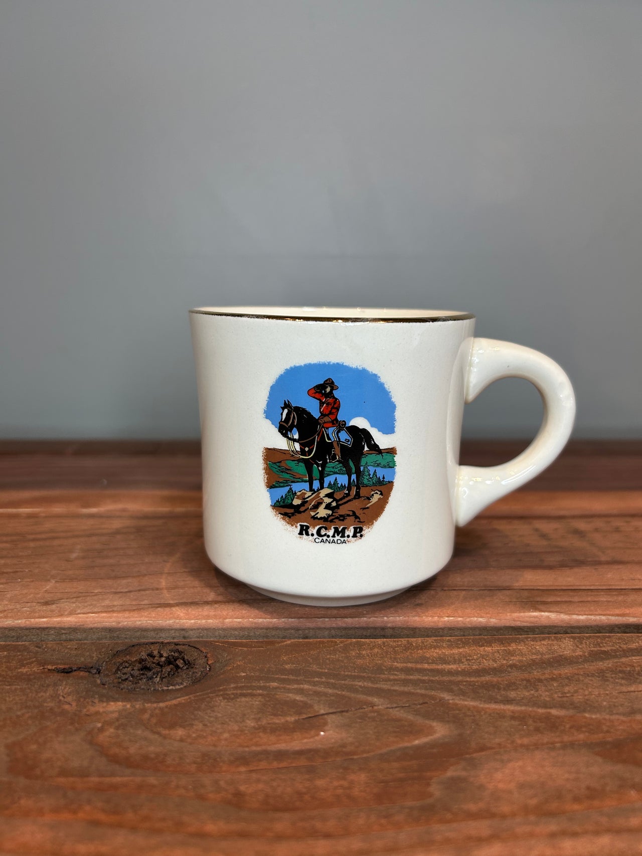 Flyby Provisions - Vintage Canadian Cowboy Mug