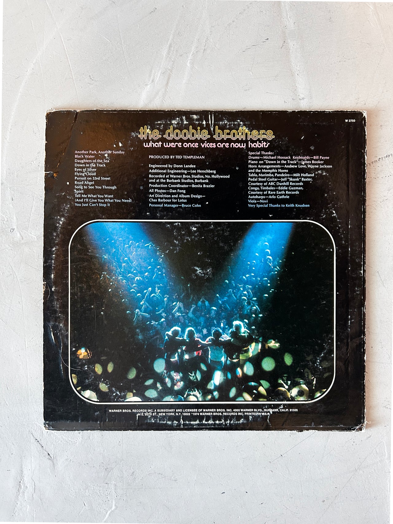 Flyby - Vintage Vinyl - "The Doobie Brothers - What Were Once Vices Are Now Habits"