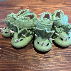 Silk Road Bazaar - Triceratops Toddler Booties