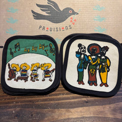 Mexican Canvas Coasters
