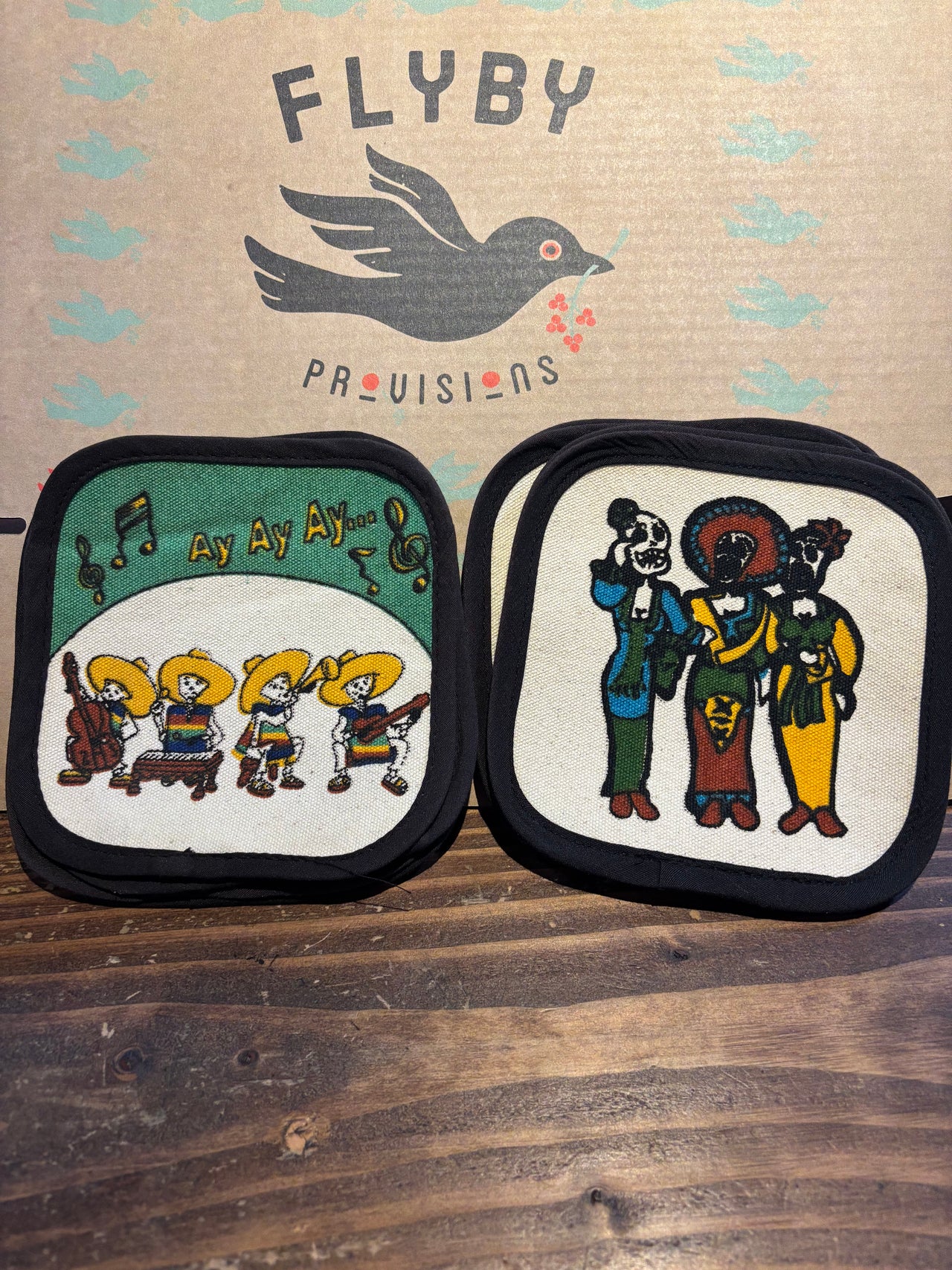 Mexican Canvas Coasters