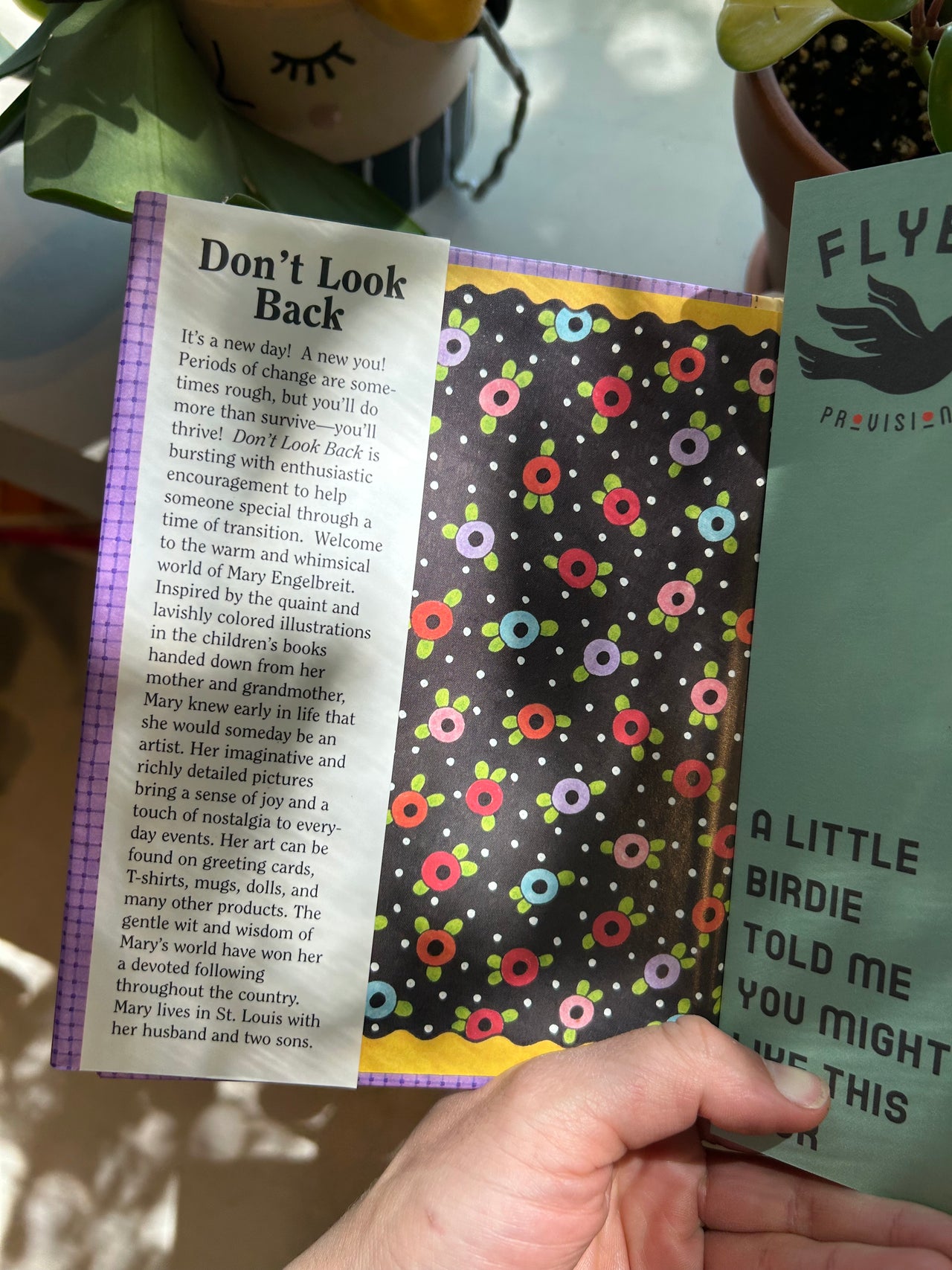 Flyby - Vintage Book - “Don't Look Back”, Mary Engelbreit
