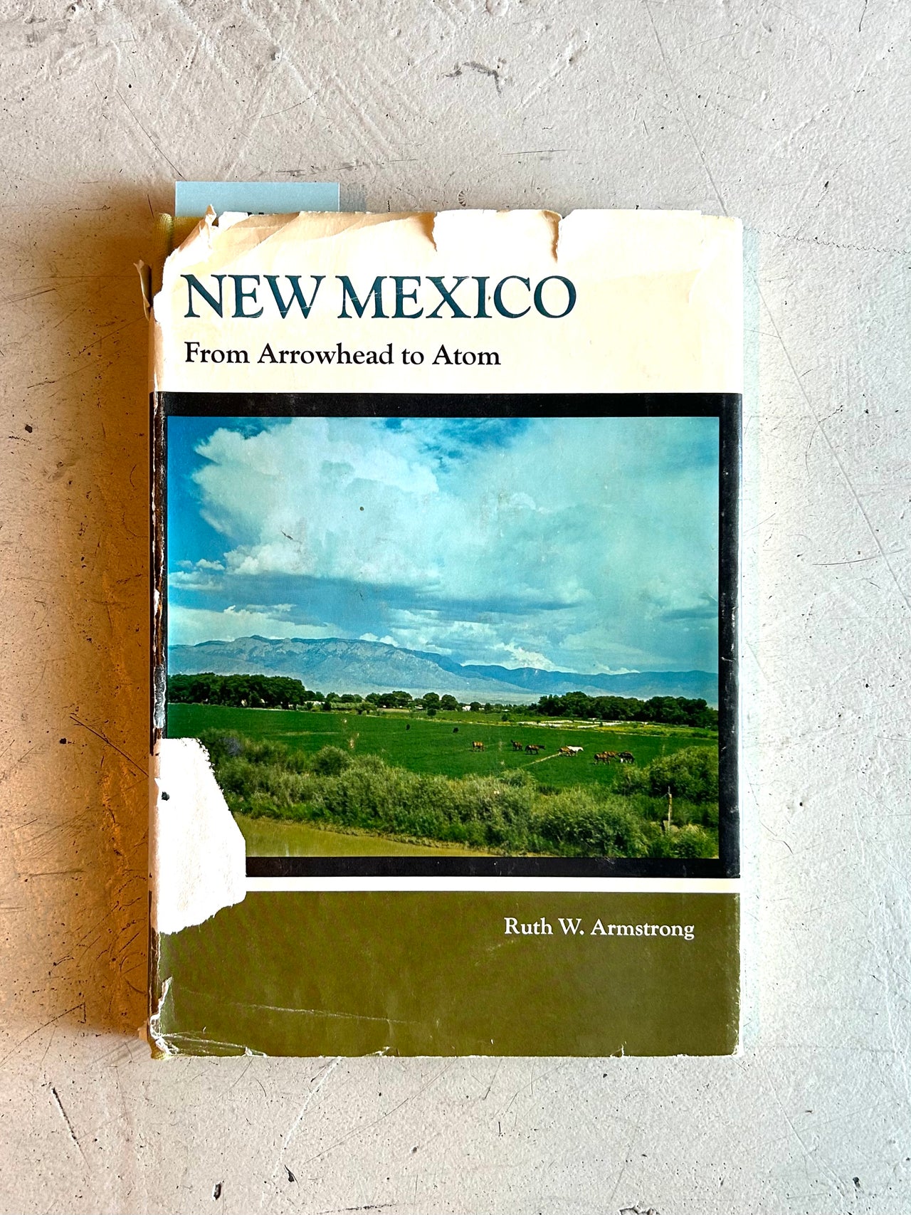 Flyby - Vintage Book - "New Mexico; From Arrowhead to Atom", Ruth W. Armstrong