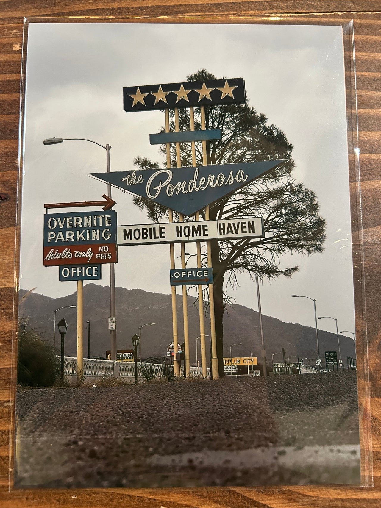 Mark Wade - 5x7 Photo Print - The Ponderosa Mobile Home Haven