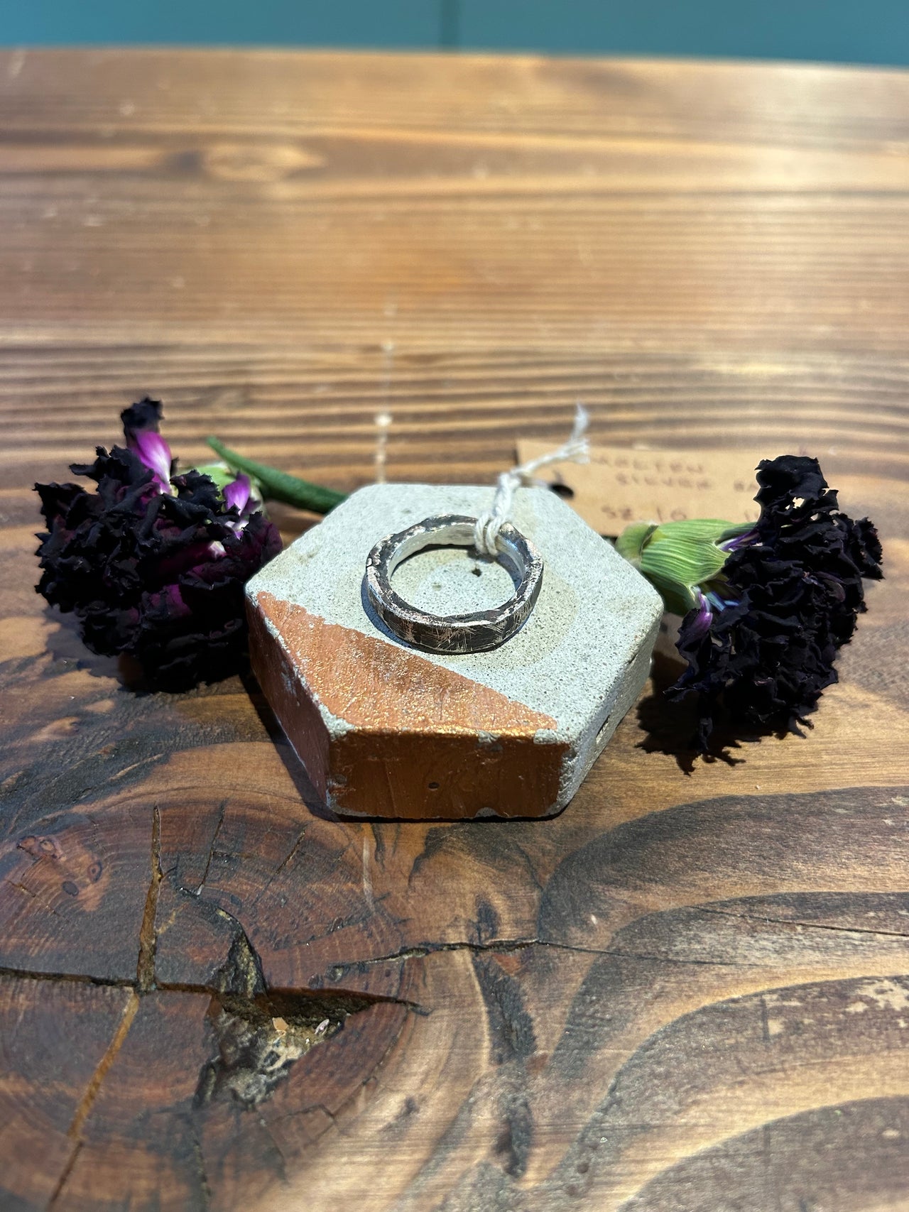 Will Platoro - Silver Ring - Molten Silver Band