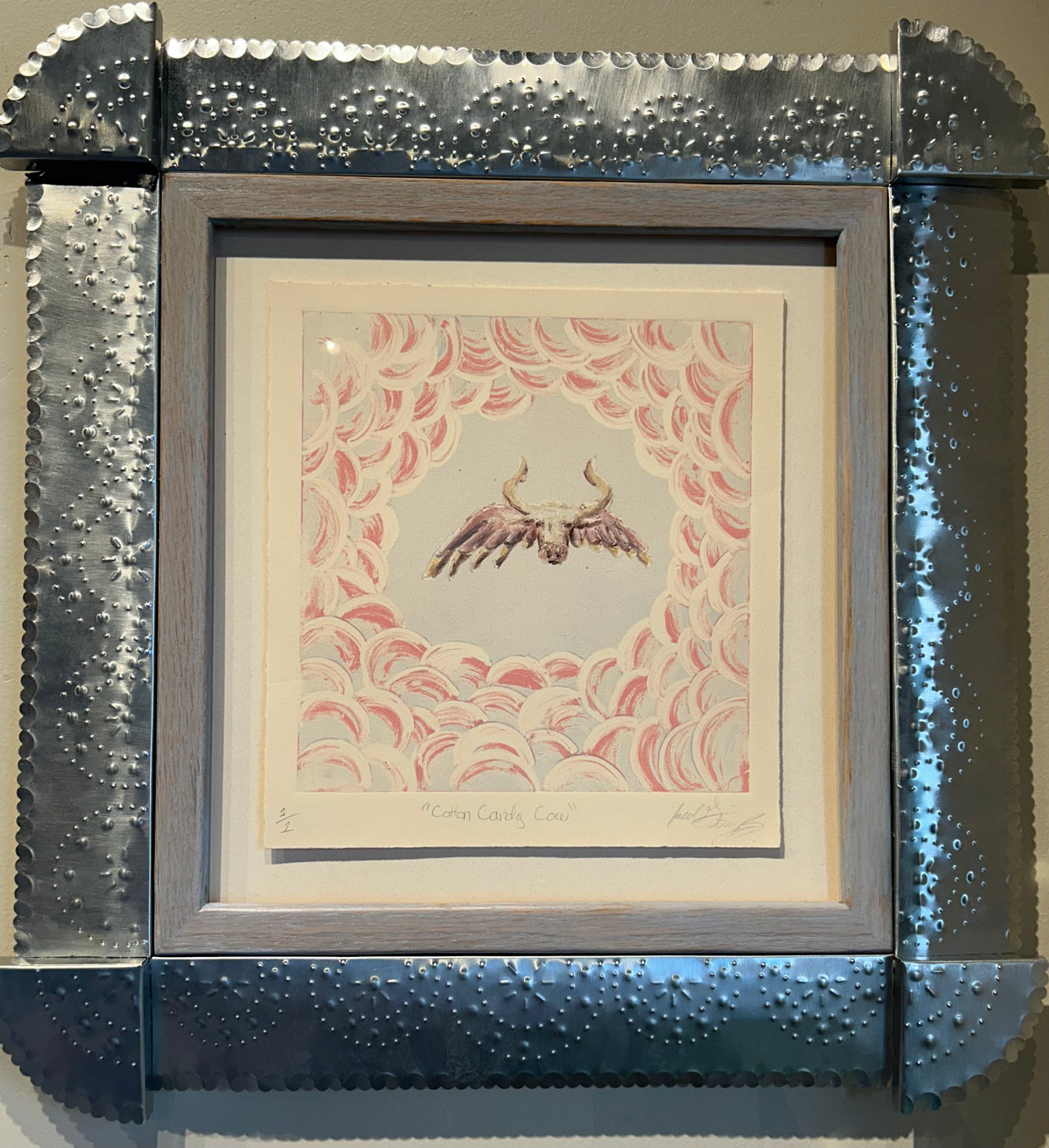 Lapis Room - Jacob Gutierrez- “Cotton Candy Cow” - ORIGINAL