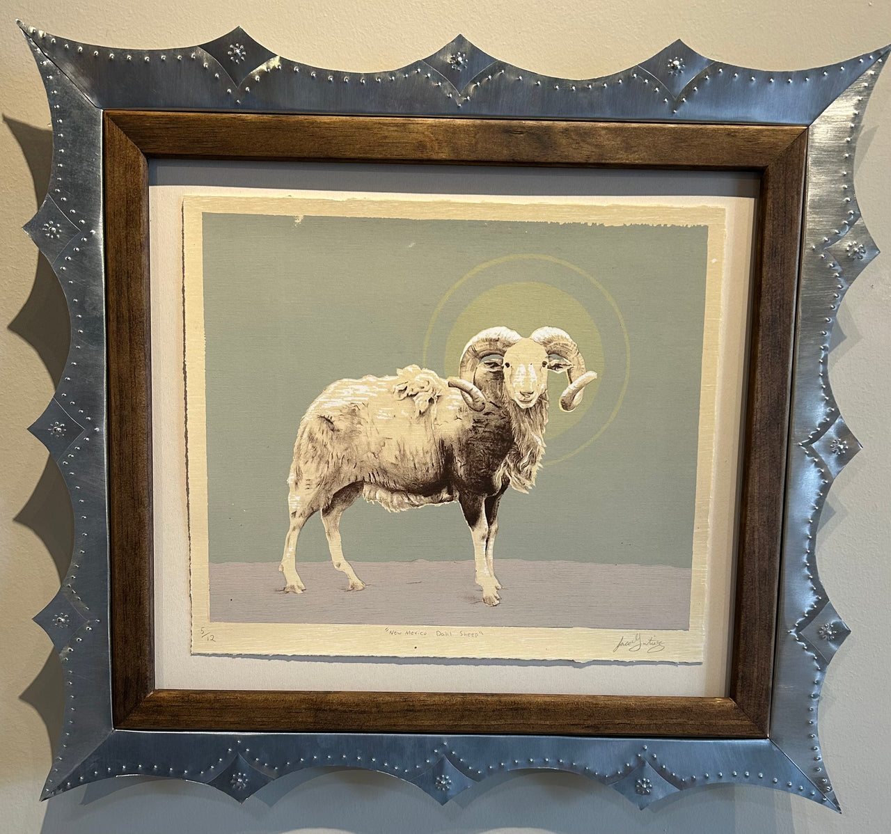 Lapis Room - Jacob Gutierrez- “New Mexico Dahl Sheep” - ORIGINAL