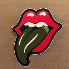 Metal the Brand - Sticker - Green Chile Tongue