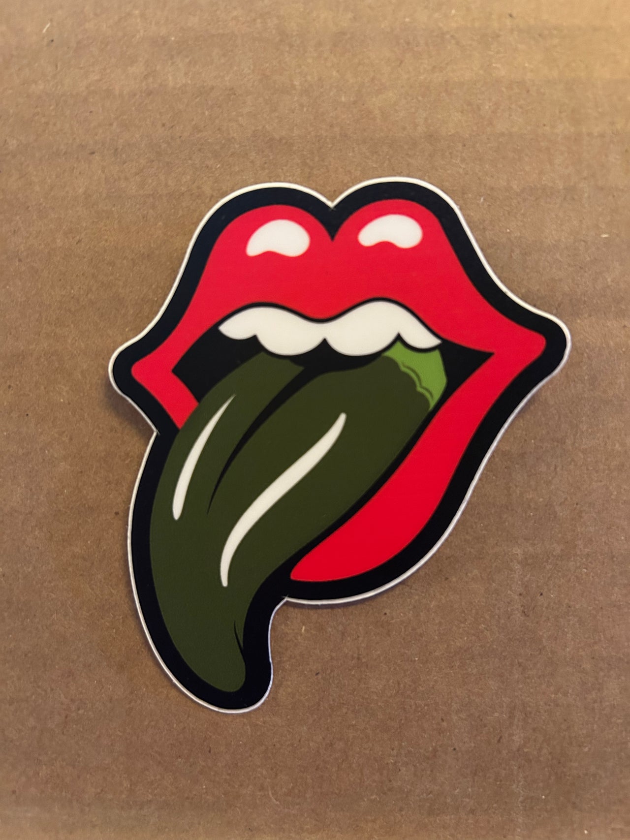 Metal the Brand - Sticker - Green Chile Tongue