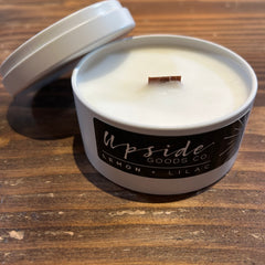 Upside Goods Co. - Small (5oz) Candle - Lemon + Lilac