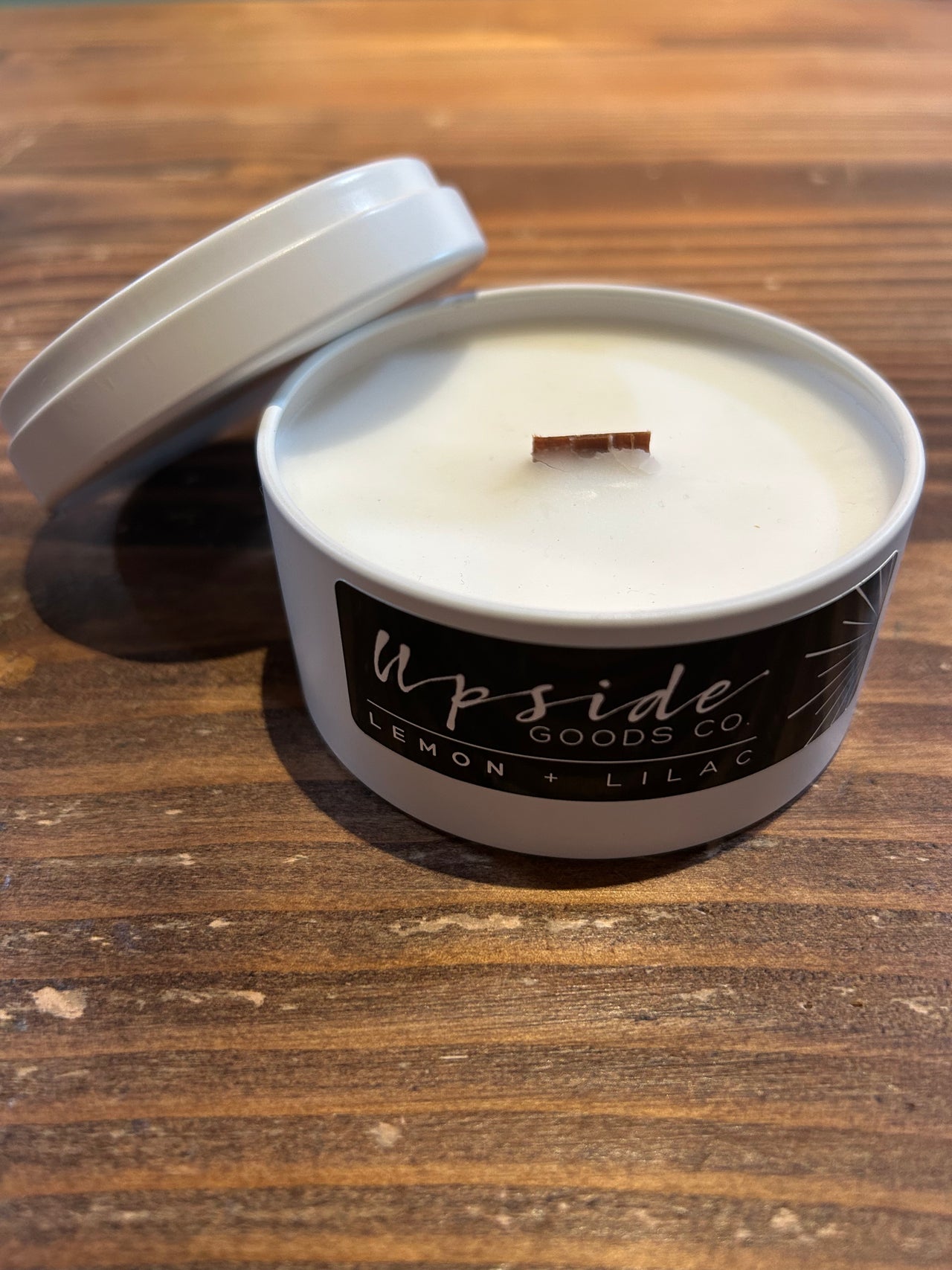 Upside Goods Co. - Small (5oz) Candle - Lemon + Lilac