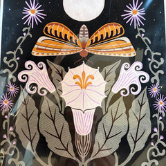 Seed Pod Design - 11x14 - Giclee Print - Cyclical