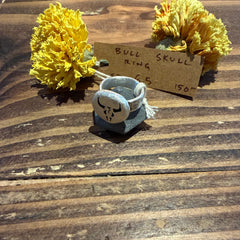 Platoro Designs - Ring - Bull Skull Ring