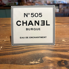 Nate Todd - Chanel N°505 - Sticker - Burque Eau De Enchantment