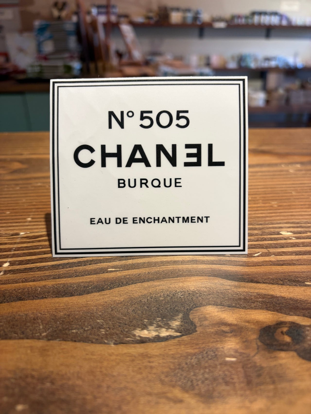 Nate Todd - Chanel N°505 - Sticker - Burque Eau De Enchantment