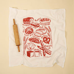 Kei & Molly Textiles - Tea Towel - Bread