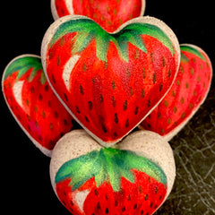 Fizzy bee - Bath bombs - Strawberry heart