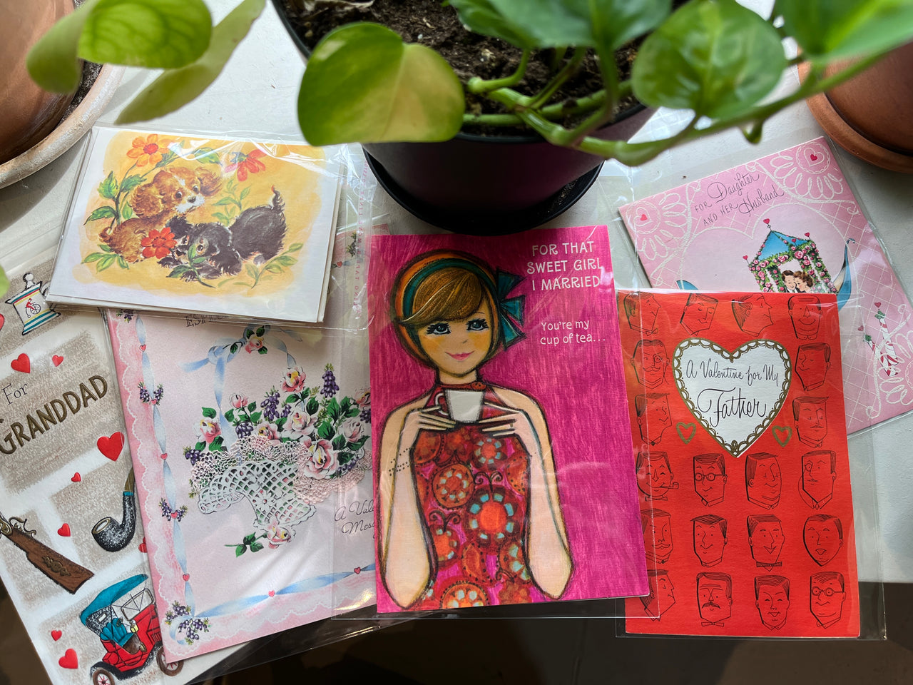 Flyby - Assorted Vintage Valentine's Day Cards