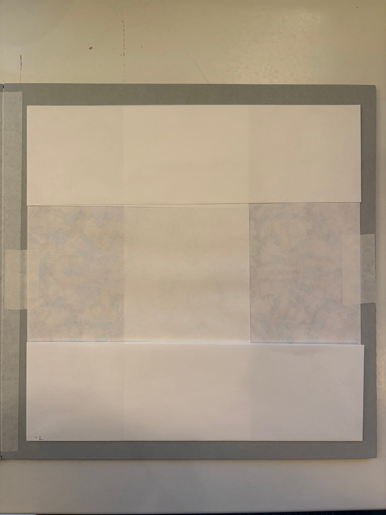 Patrick Turk - Unframed Blotter Art Print Portfolio - "Molecularization No. 6"