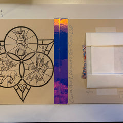 Patrick Turk - Holographic Sticker Portfolio - "Curtis, Age 9"