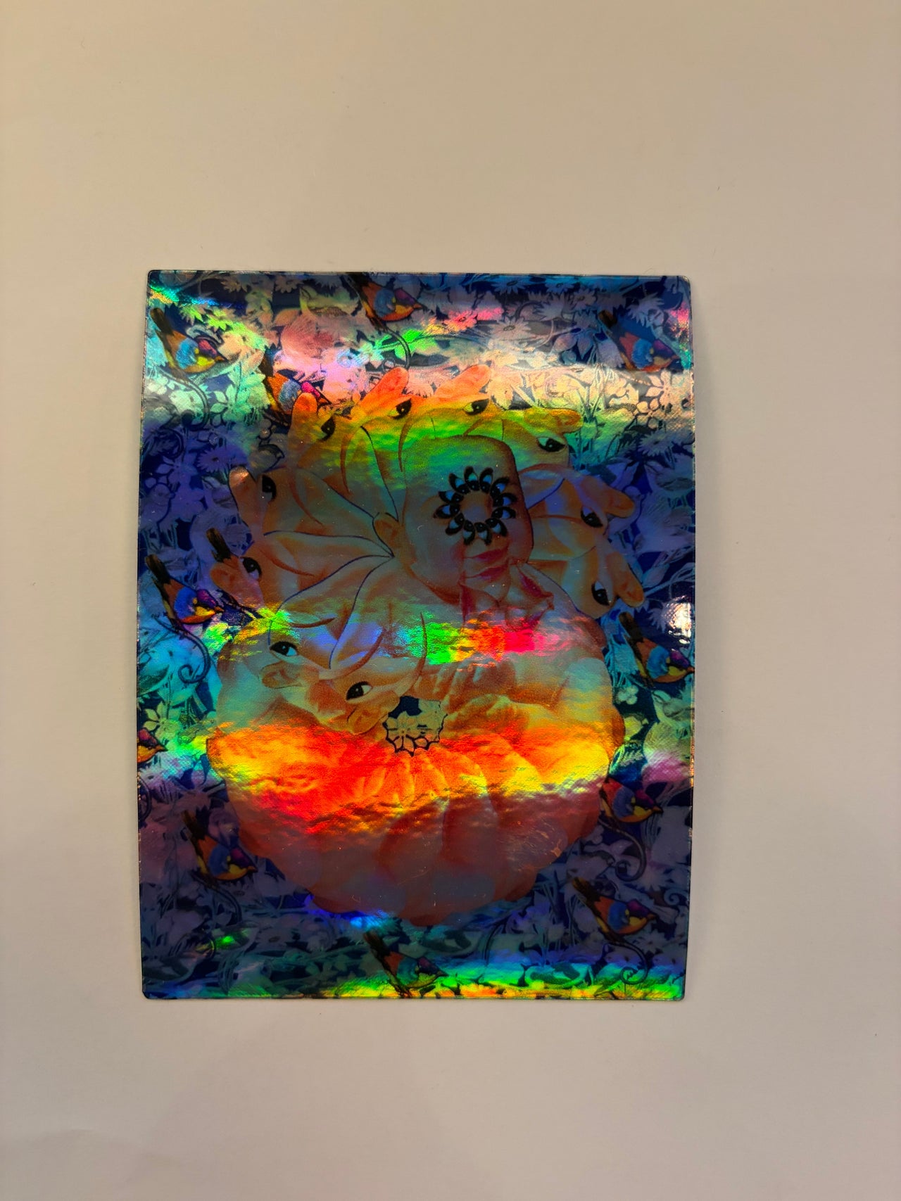 Patrick Turk - Holographic Sticker Portfolio - "Curtis, Age 9"