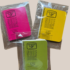 Flyby - Vintage 1960s MIni Spiral Notebooks