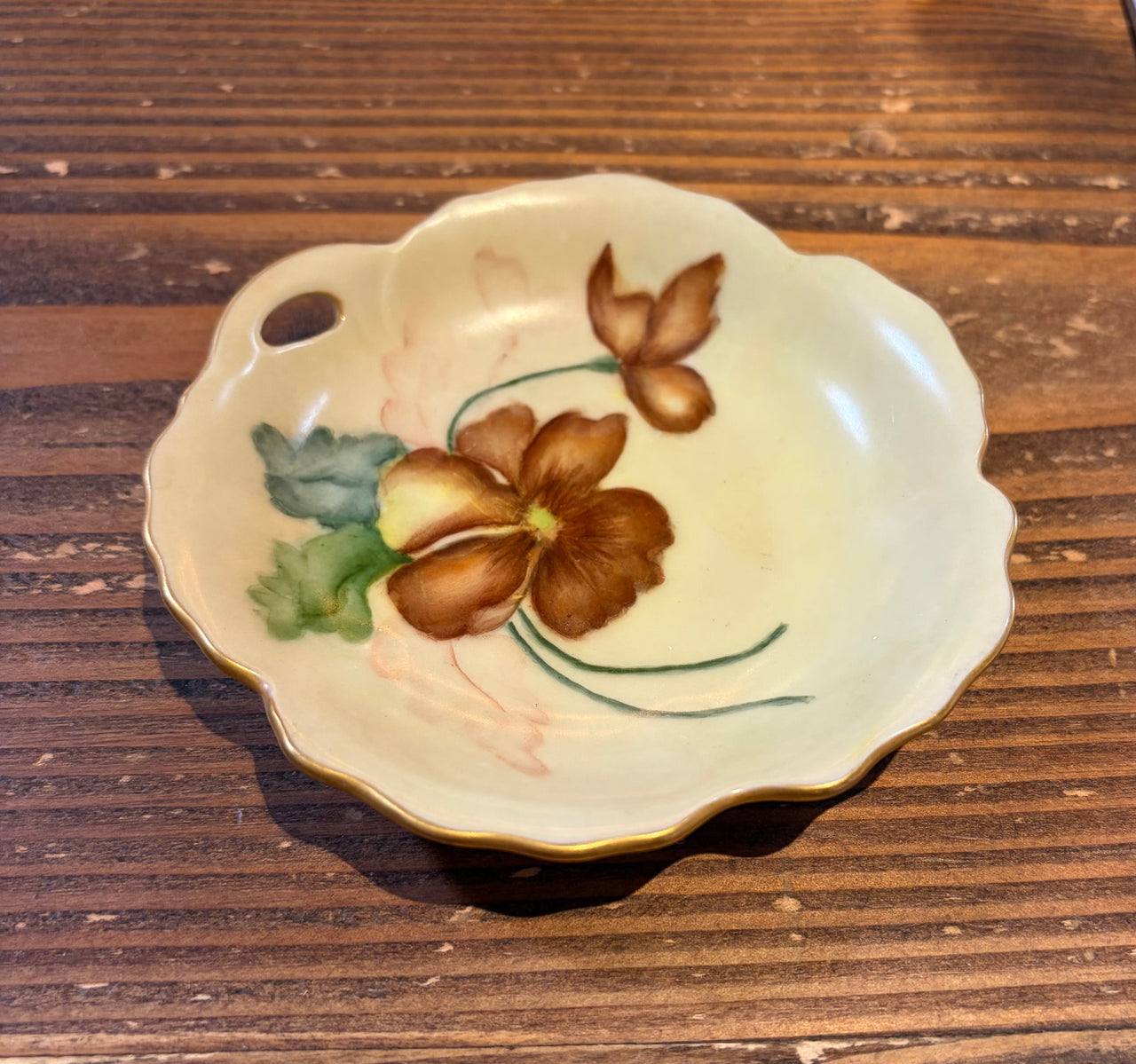 Flyby Vintage: Bone China Trinket Dish