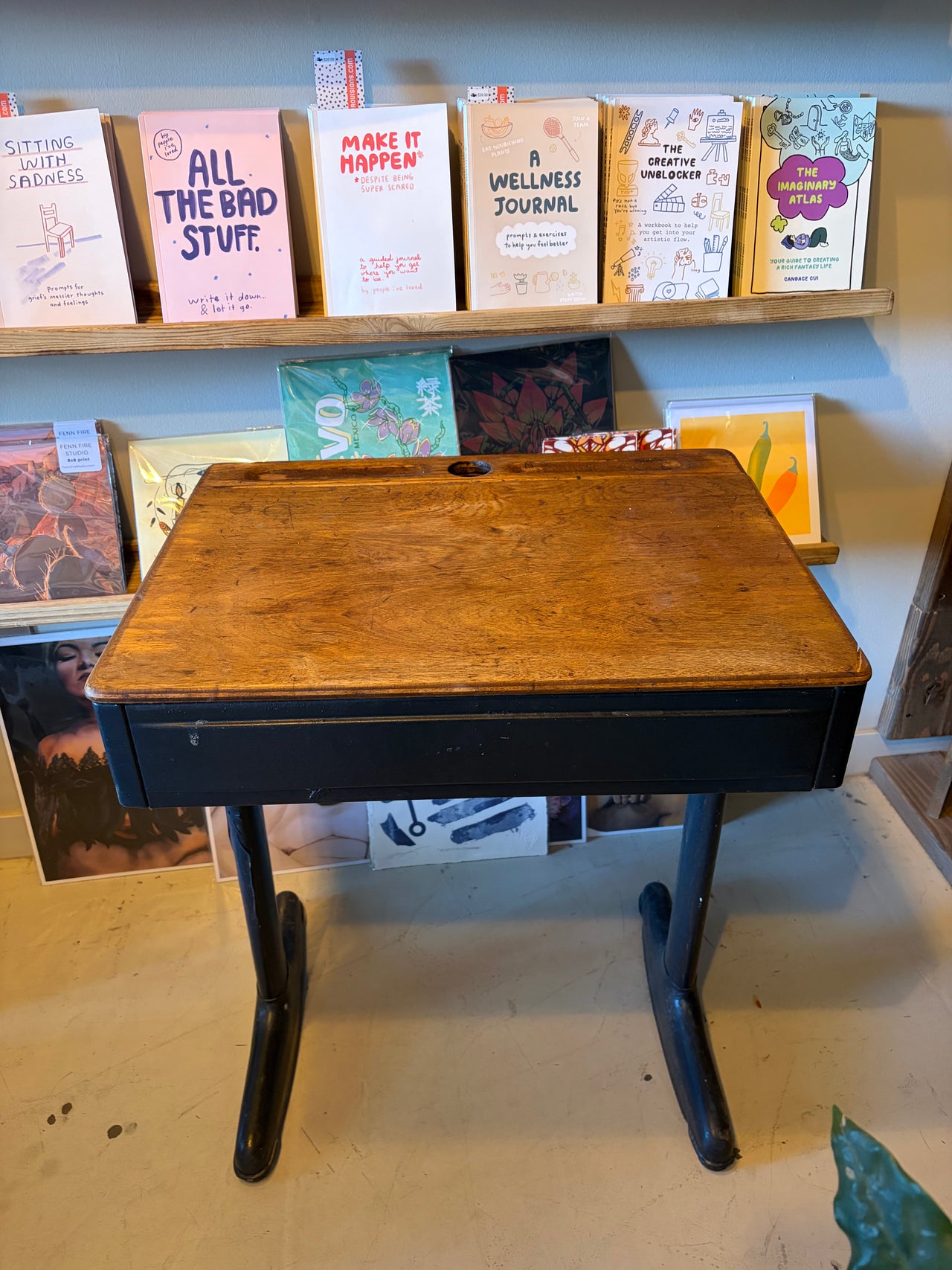 Vintage School Desk