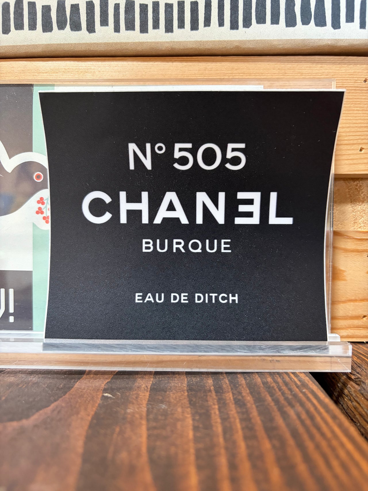 Nate Todd - Chanel N°505 - Sticker - Burque Eau de Ditch