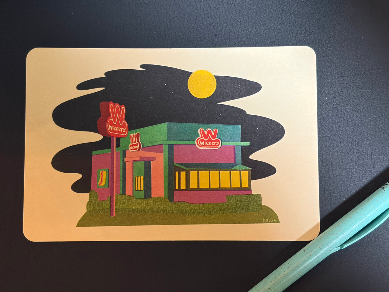 Weiners Postcard - Thinking Of You