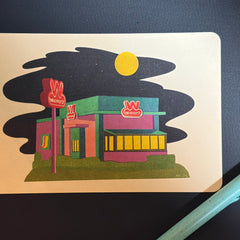 Weiners Postcard - Thinking Of You