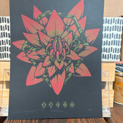 Yaudi XYZ - Print - Risograph Print 8.5 x11