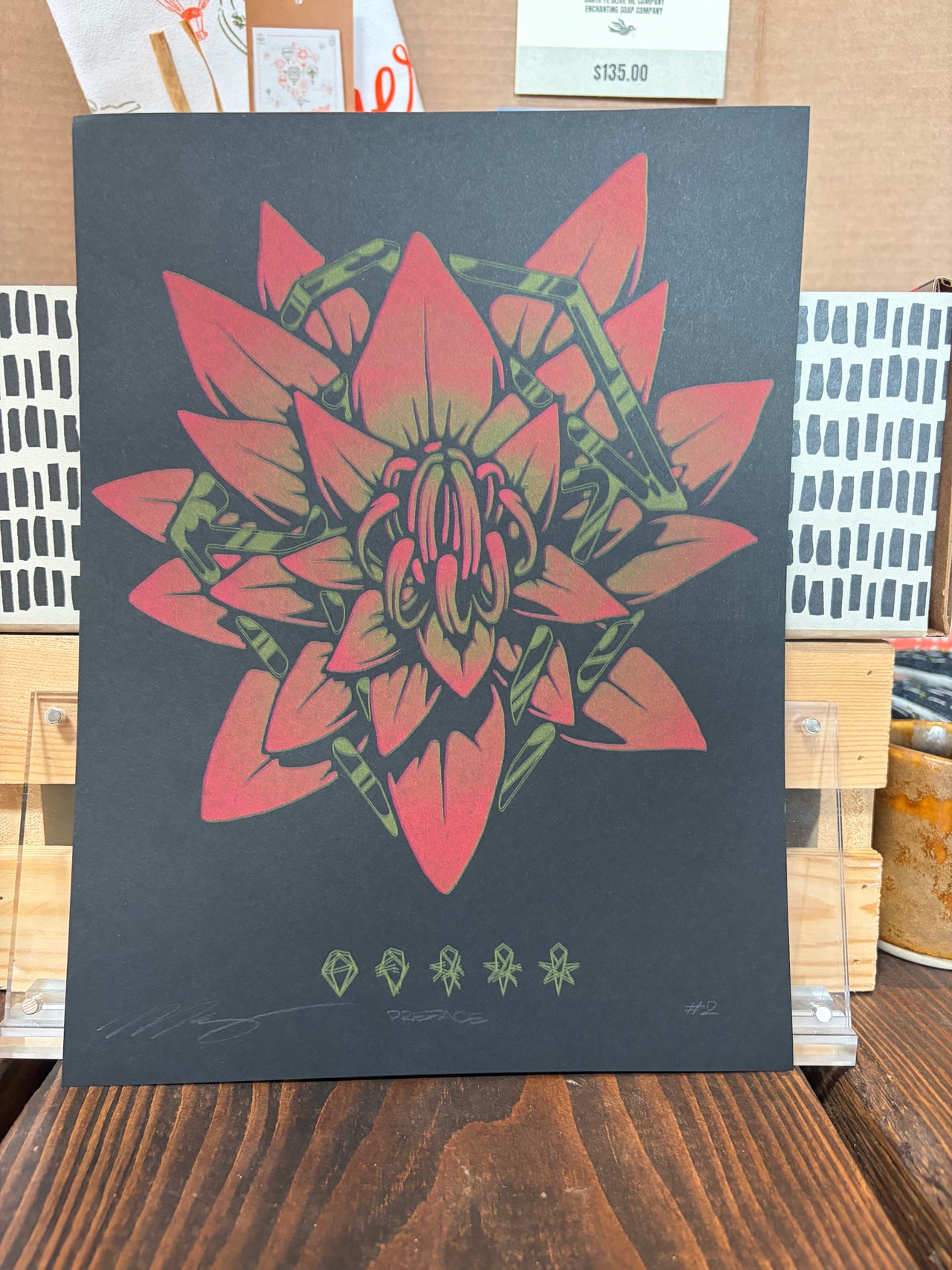 Yaudi XYZ - Print - Risograph Print 8.5 x11