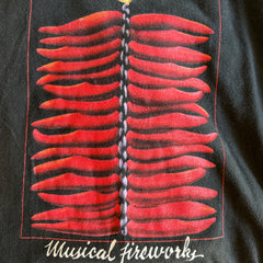 Flyby Provisions - Vintage Clothing - Musical Fireworks Red Chile KHFM Graphic Tee