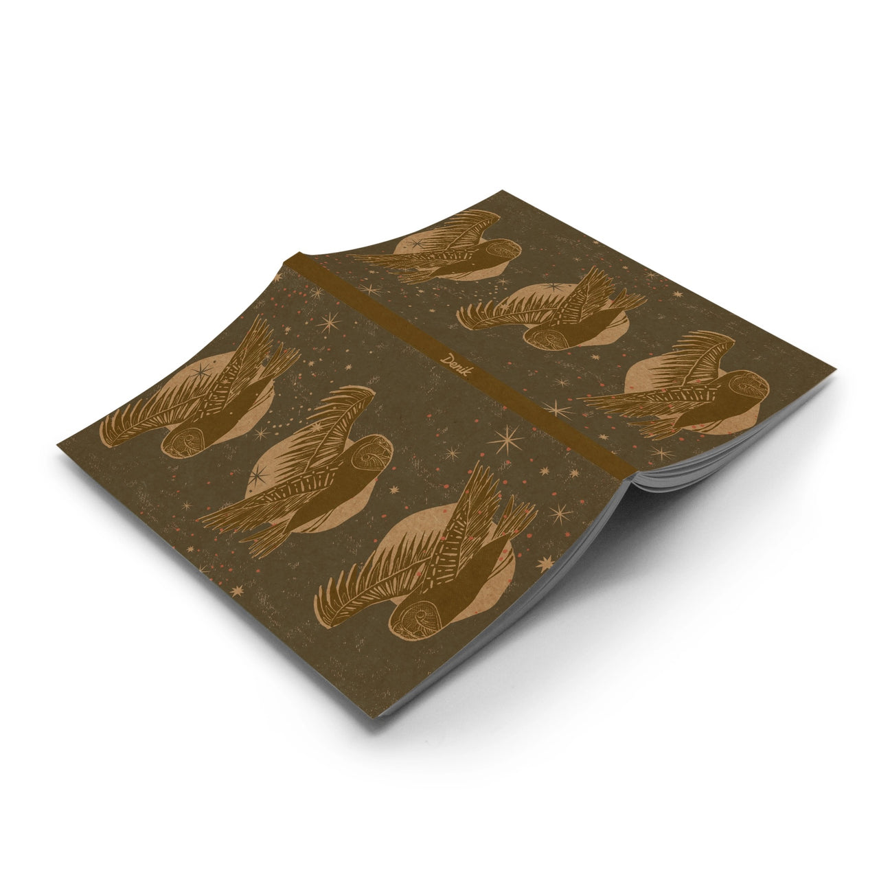 Night Sentinels Classic Kraft Layflat Notebook
