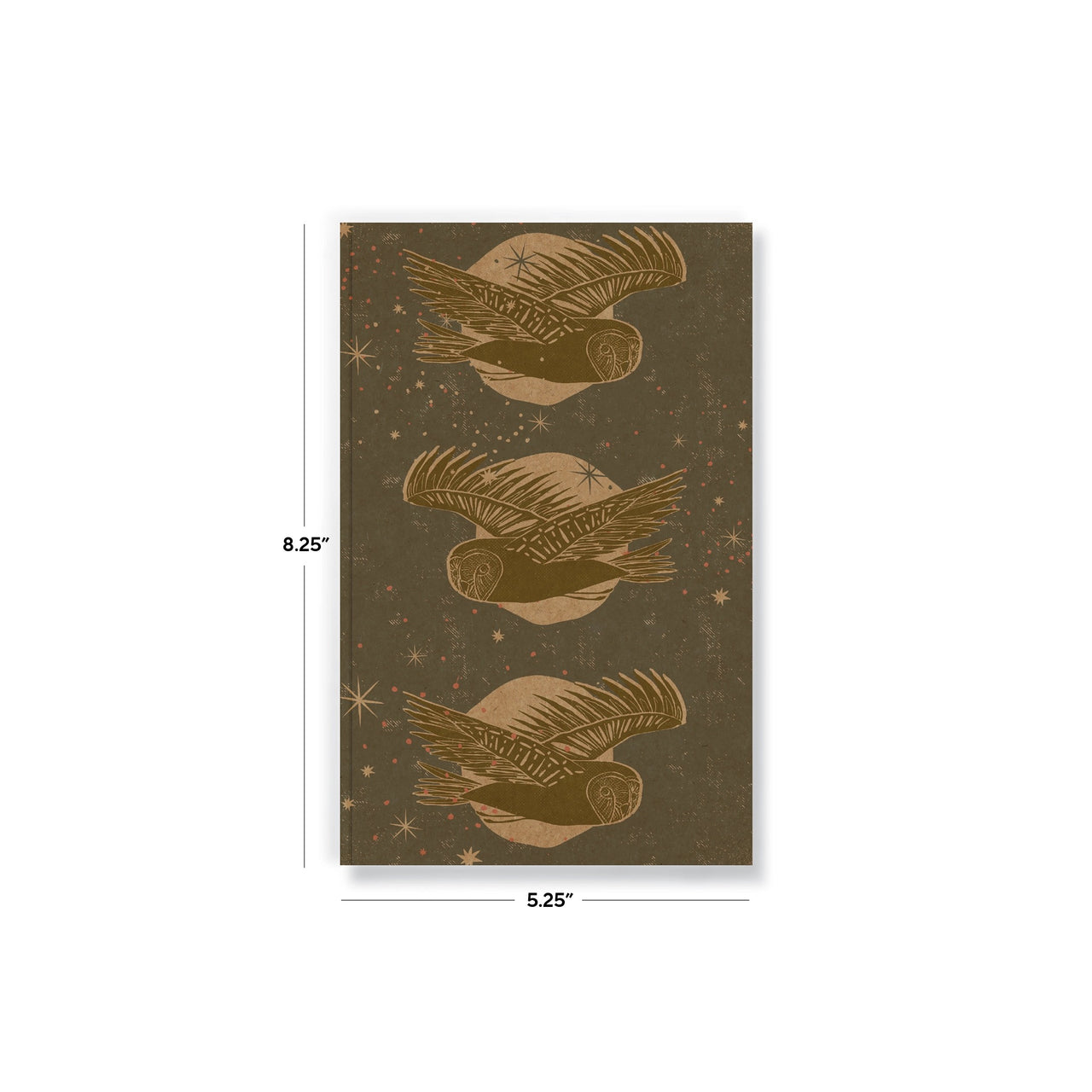 Night Sentinels Classic Kraft Layflat Notebook