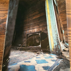 Mark Wade - 11x14 Photo Print - Busted TV in House