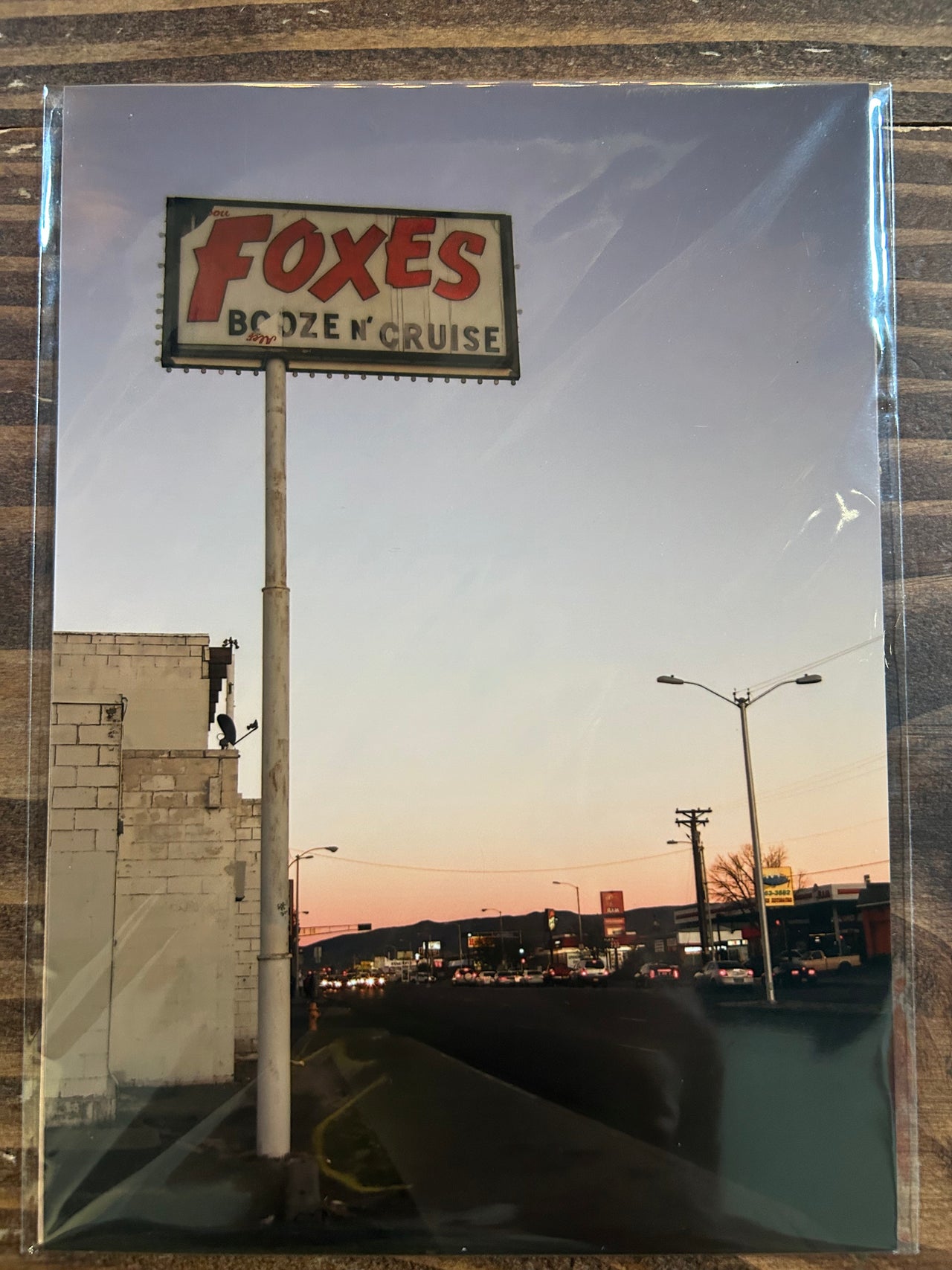 Mark Wade - 5x7 Photo Print - Foxes Booze n' Cruise