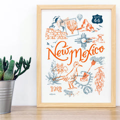 New Mexico : Art Print