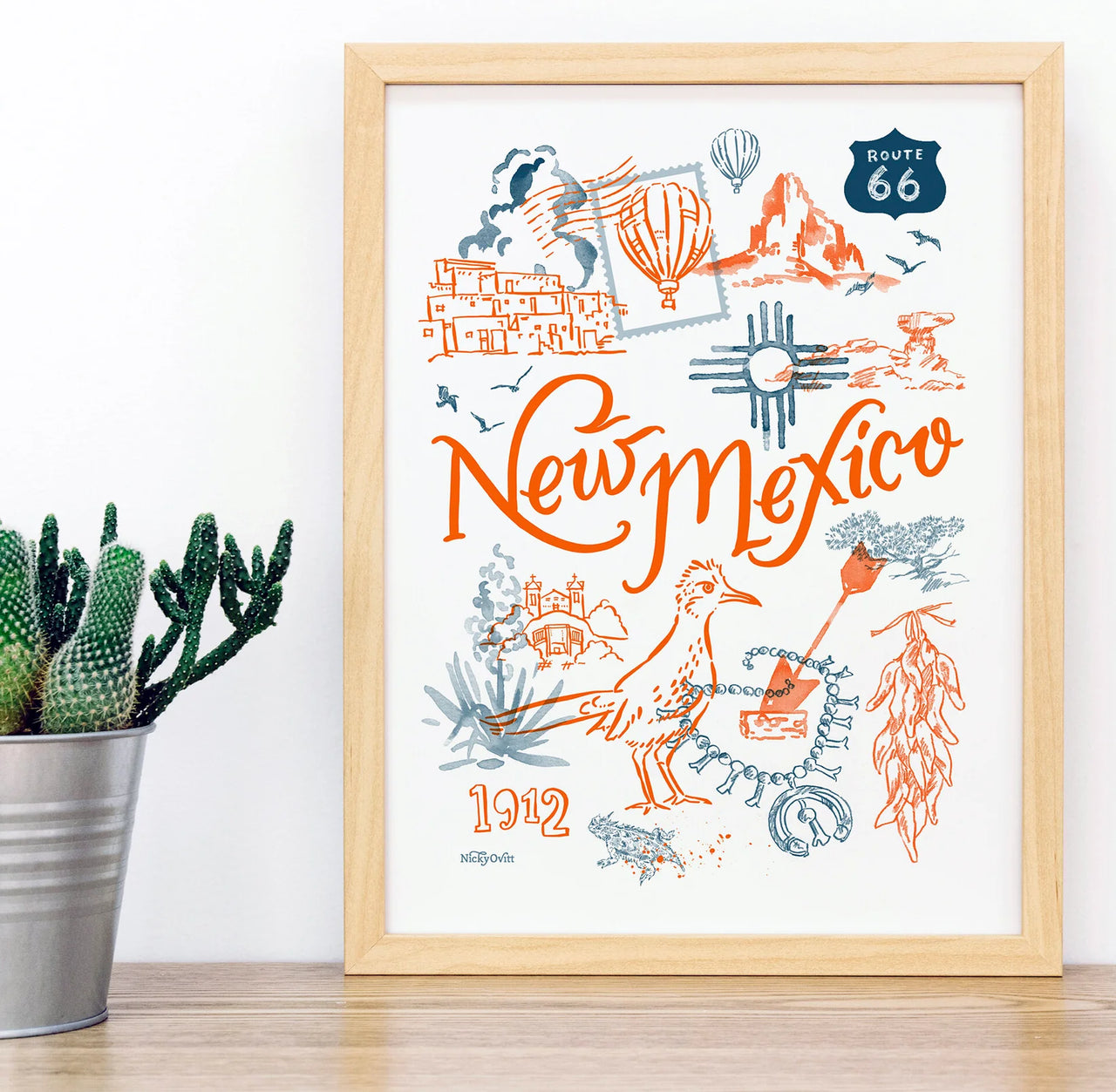 New Mexico : Art Print