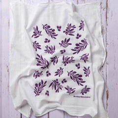 Kei & Molly - Tea Towel - Olives (grape)
