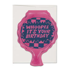 Whoopee Cushion Birthday Greeting Card