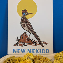 Roadrunner & Sun Print - 8”x10”