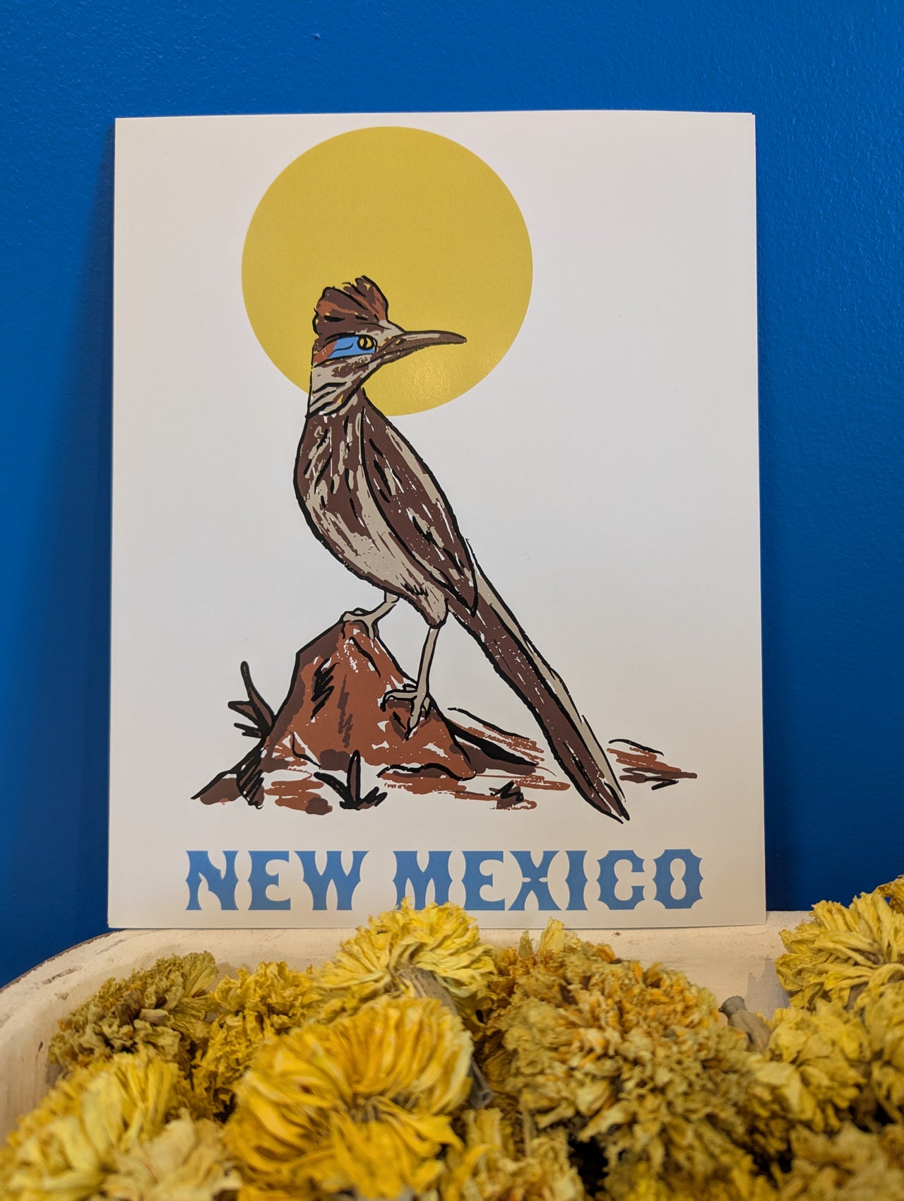 Roadrunner & Sun Print - 8”x10”