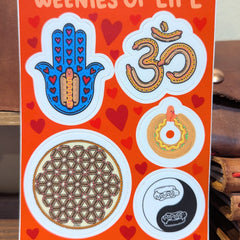 JESHAKA - Sticker Sheet - Weenies of Life