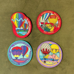 Vintage Balloon Fiesta Patches