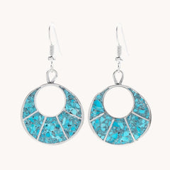 T. Skies - Lunar Eclipse Turquoise Earrings