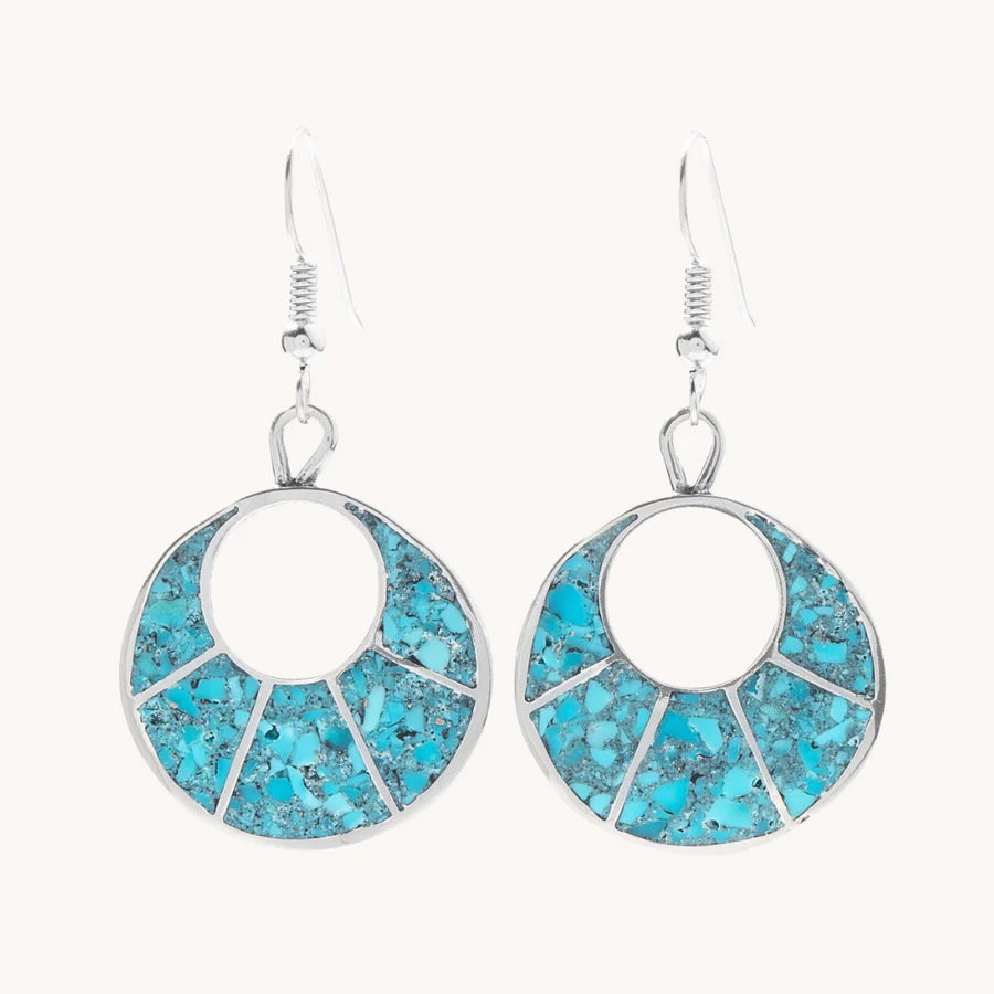 T. Skies - Lunar Eclipse Turquoise Earrings