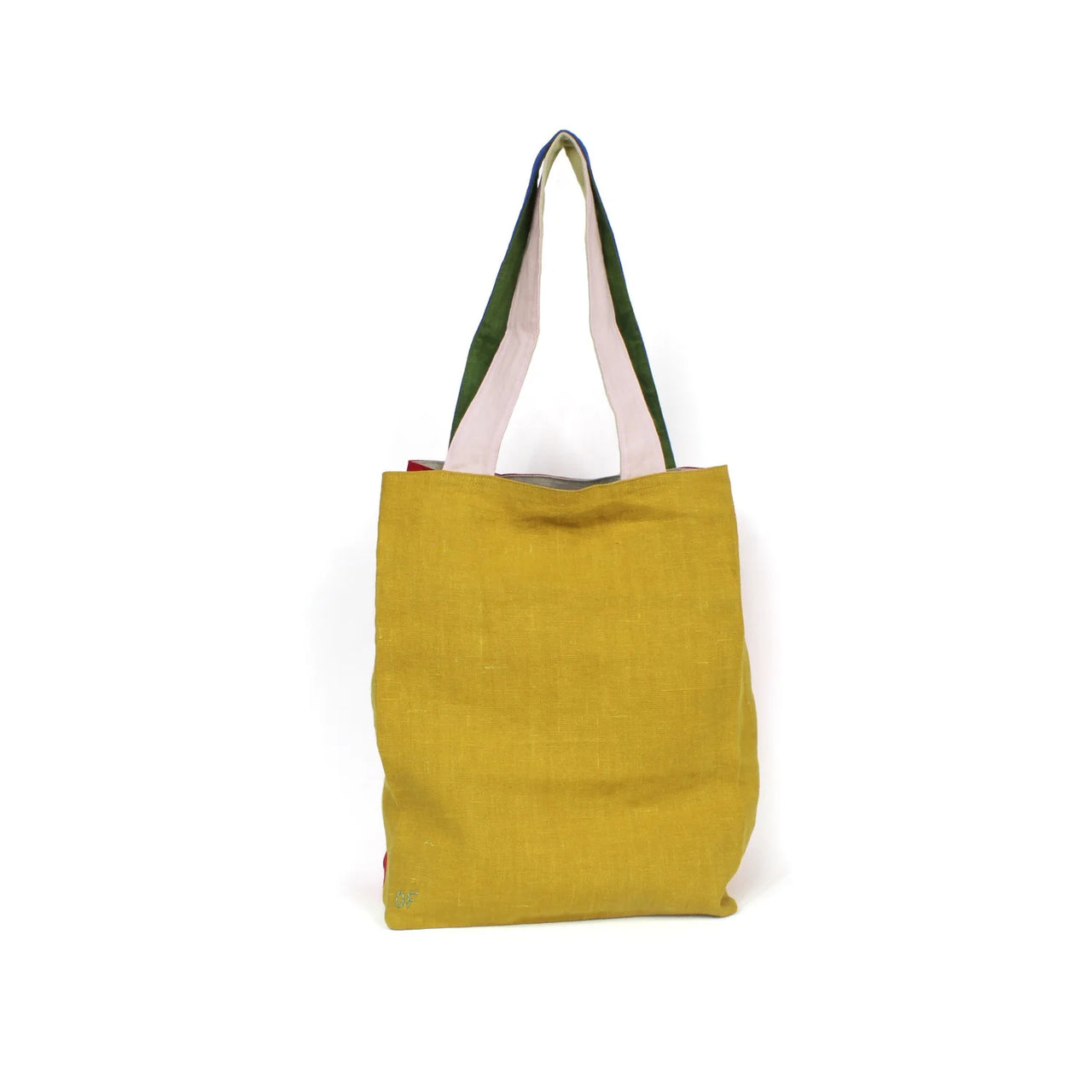Linen Tote Bag: Salsa - Danica Favorito