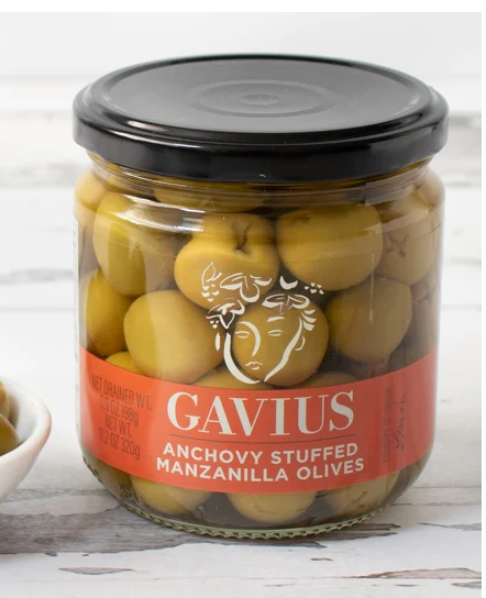Santa Fe Olive Oil - Gavius Anchovy Stuffed Olives